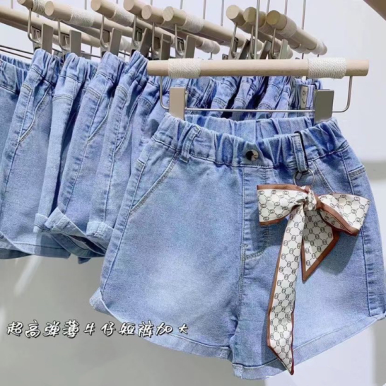 Children's denim shorts