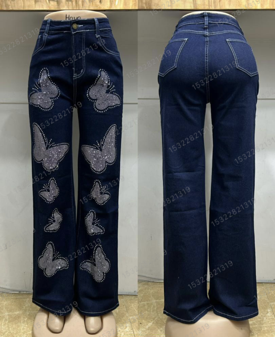 Women's Loose Straight-leg Jeans