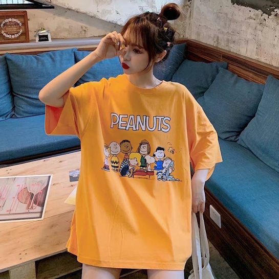 Woman's  Large size loose fit T-SHIRT