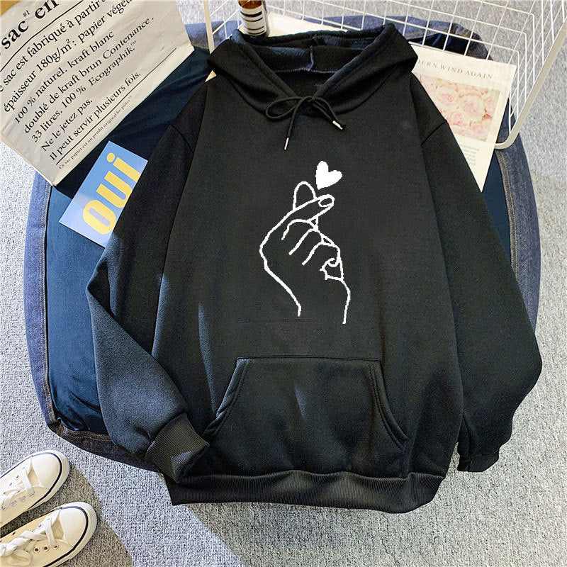 Women's fleece sweatshirt