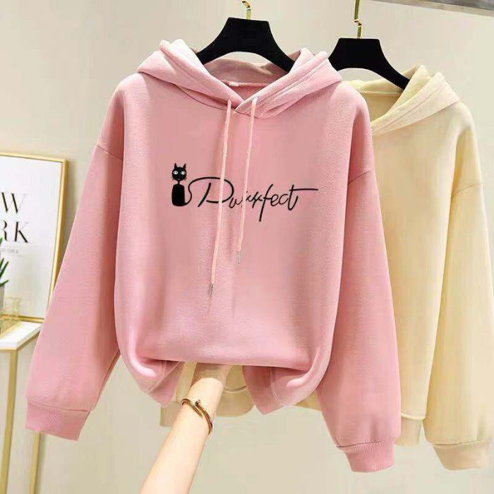 Women's fleece hoodie