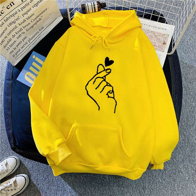 Women's fleece sweatshirt