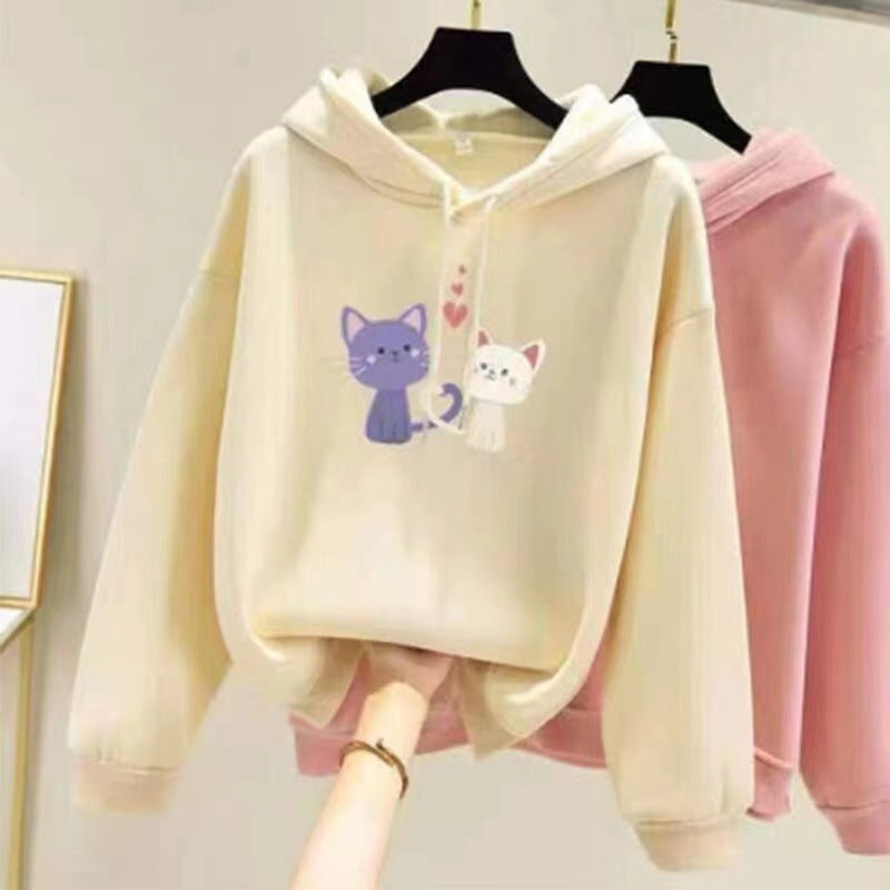 Women's fleece hoodie