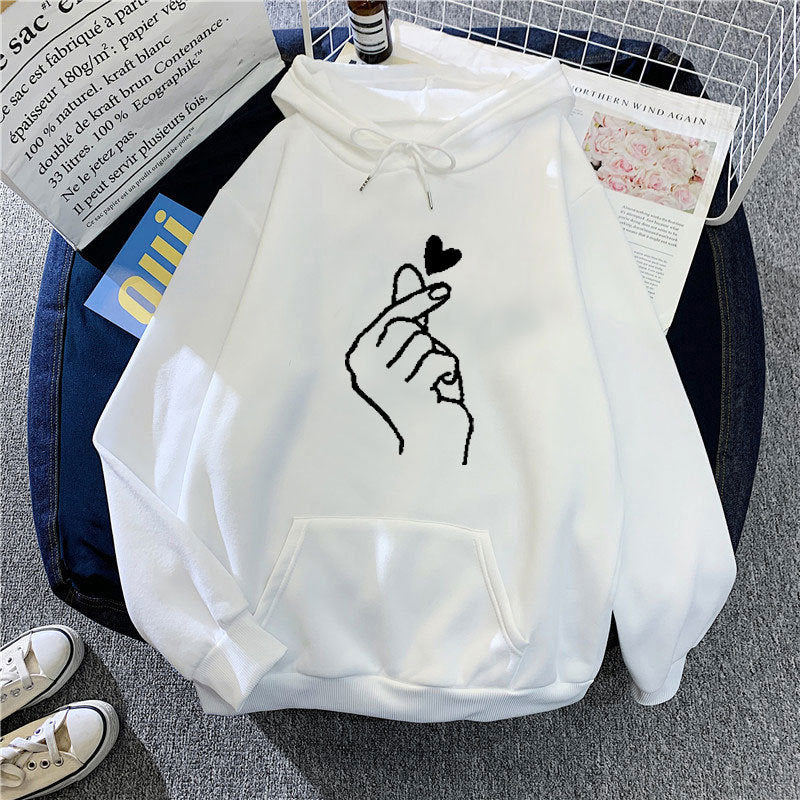 Women's fleece sweatshirt