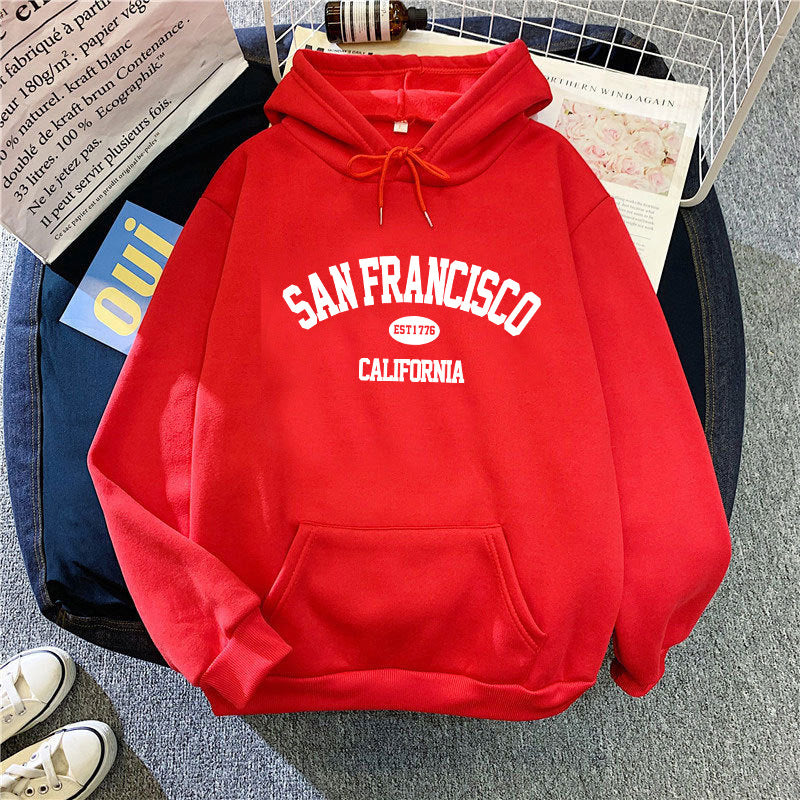 Women's fleece hoodie