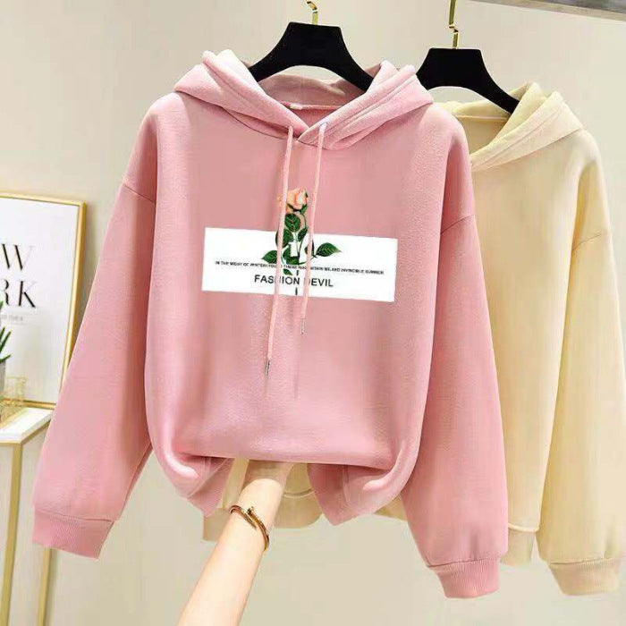 Women's fleece hoodie