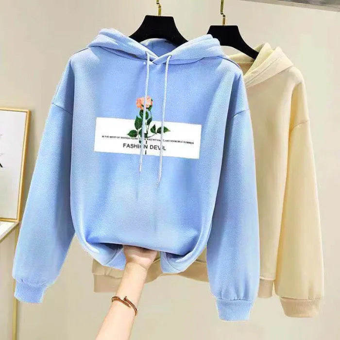 Women's fleece hoodie