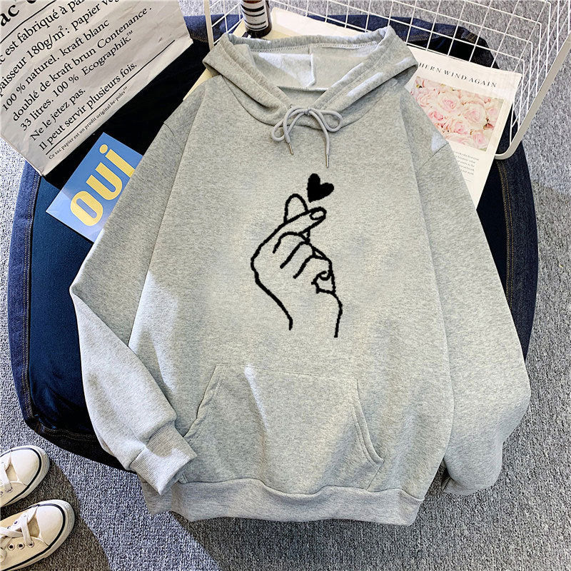 Women's fleece sweatshirt