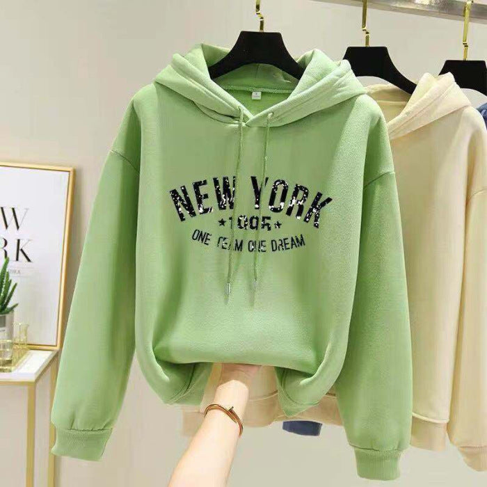 Women's fleece hoodie