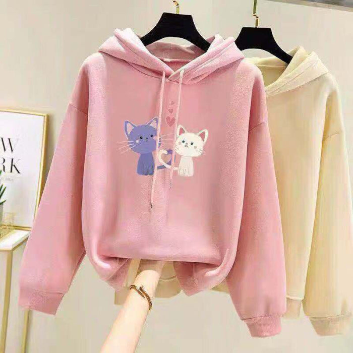 Women's fleece hoodie