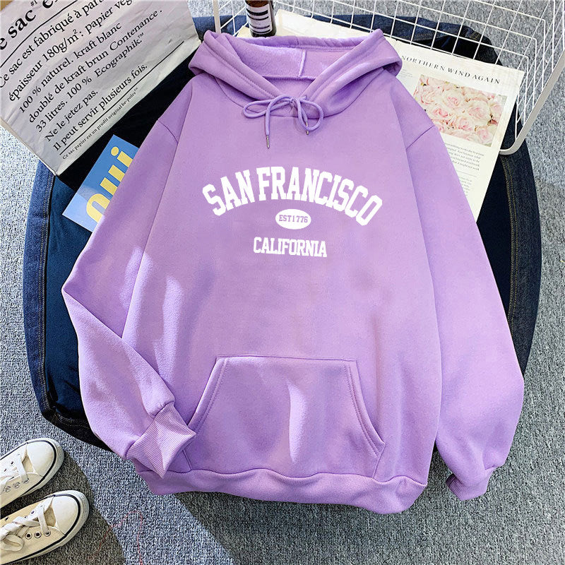 Women's fleece hoodie