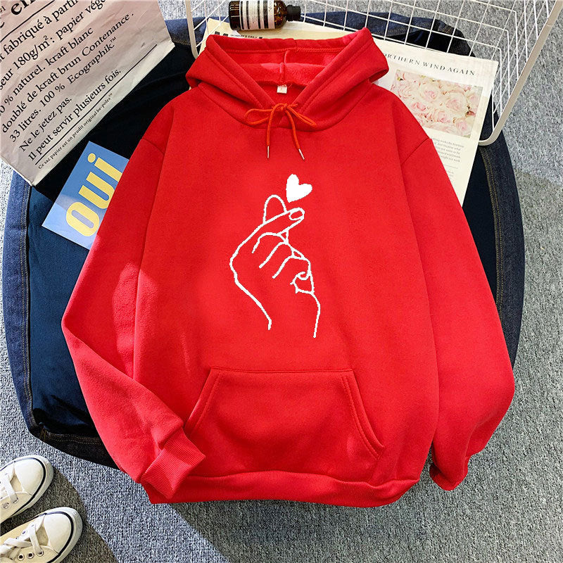 Women's fleece sweatshirt