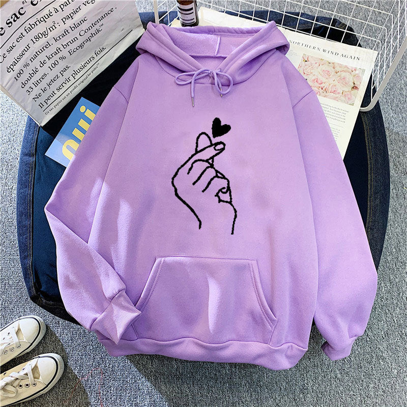 Women's fleece sweatshirt