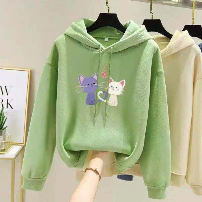 Women's fleece hoodie