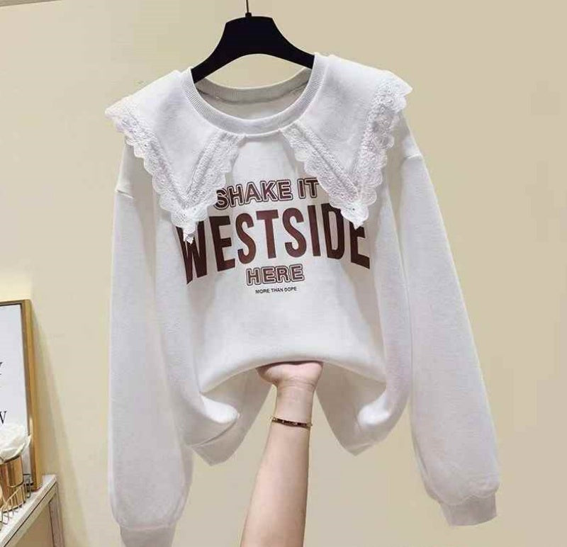 Women dolly collar shirt