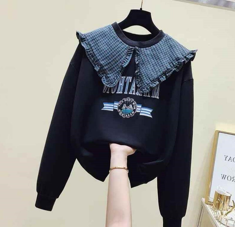 Women dolly collar shirt