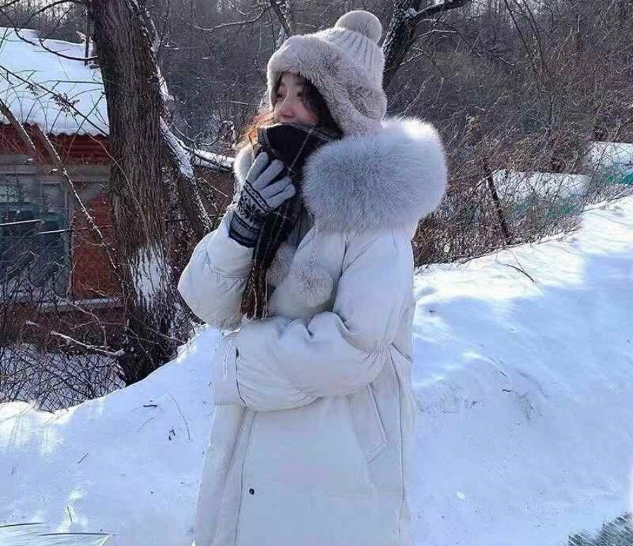 Women long puffer coats