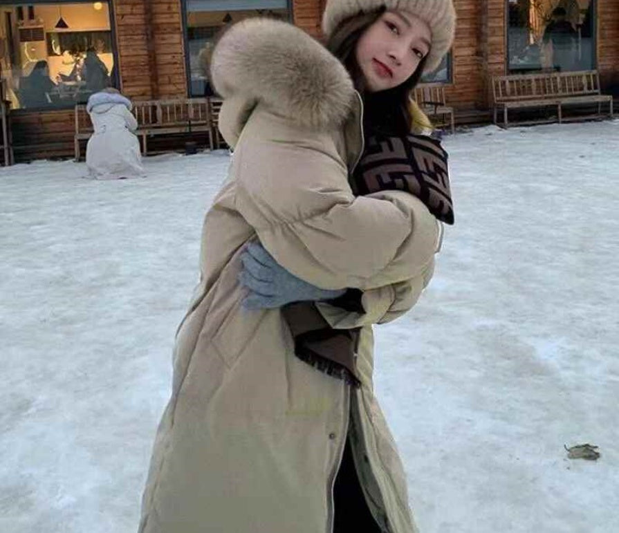 Women long puffer coats