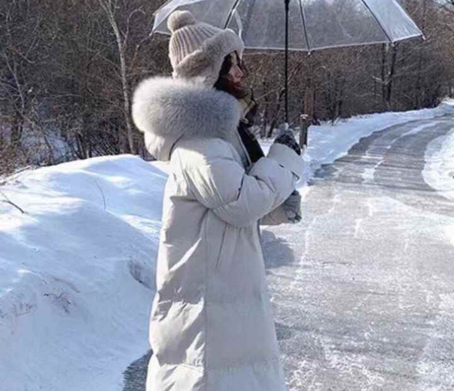 Women long puffer coats