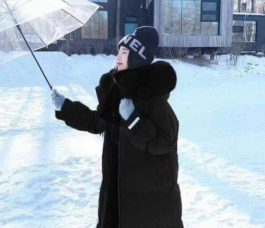 Women long puffer coats