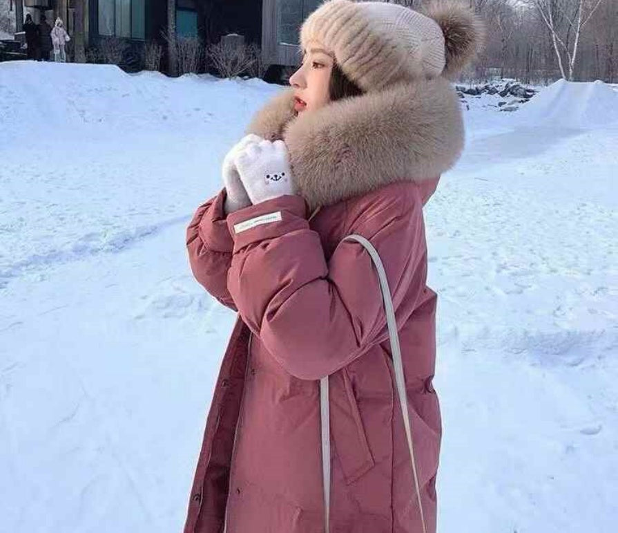 Women long puffer coats