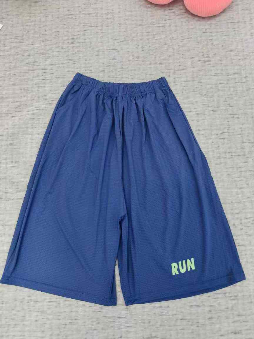 Kid's silk short pants