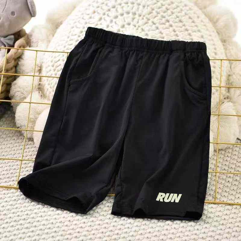 Kid's silk short pants