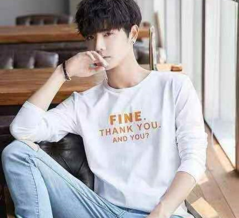 Mens round-neck sweatshirts