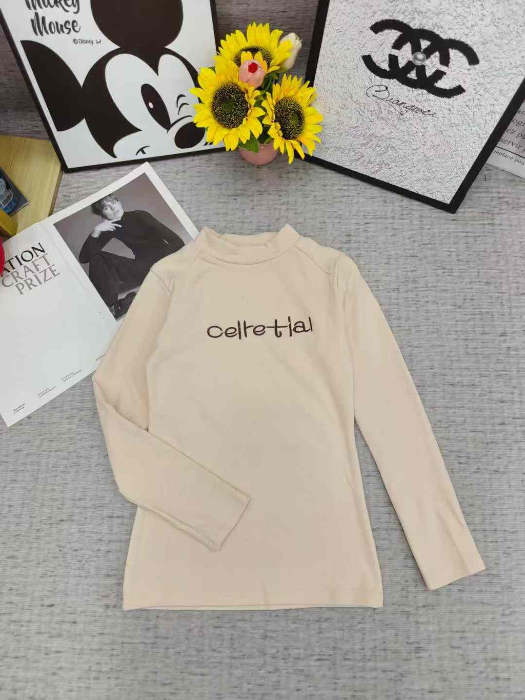 Women's woolen base layer shirt