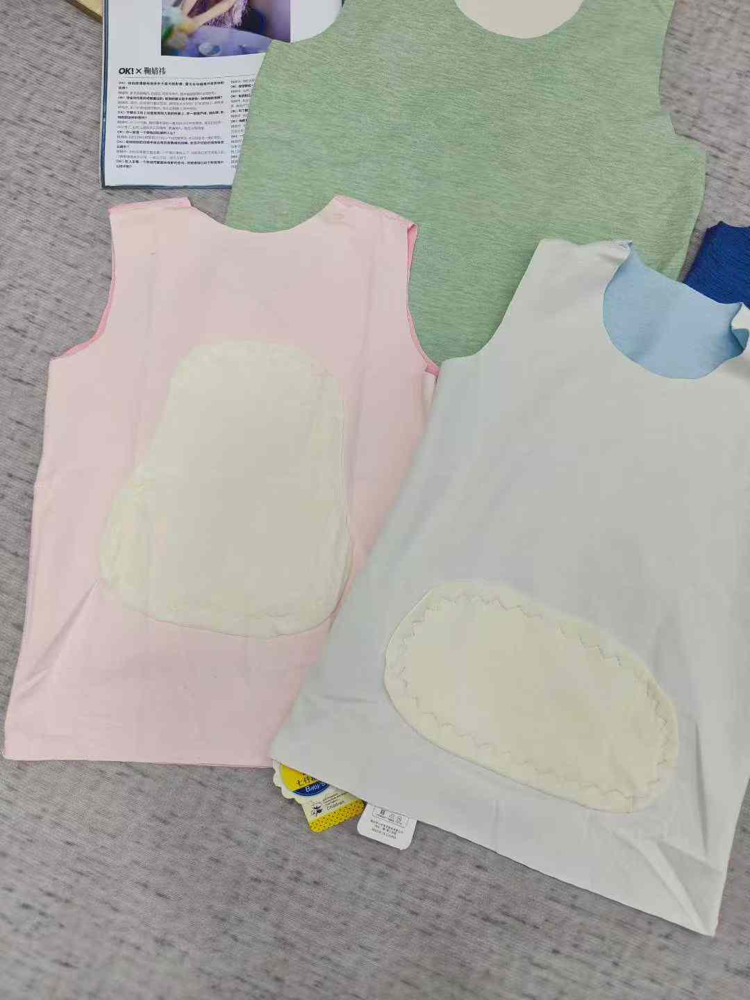 Kid's tummy-protection vest