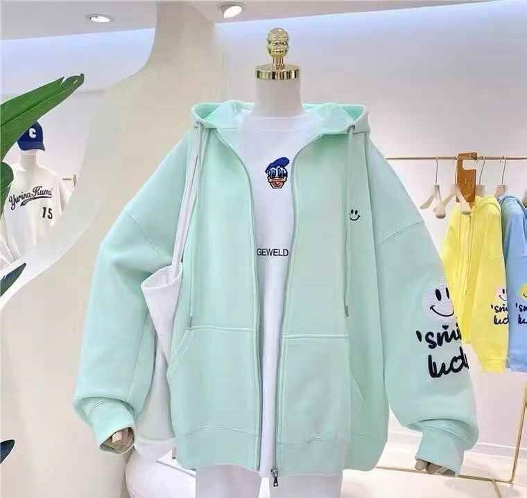 Women zipper hoodies