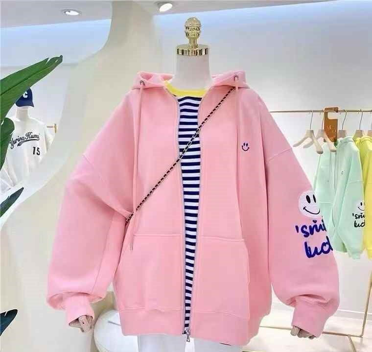 Women zipper hoodies