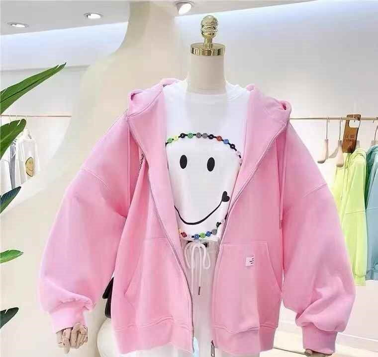 Women zipper hoodies