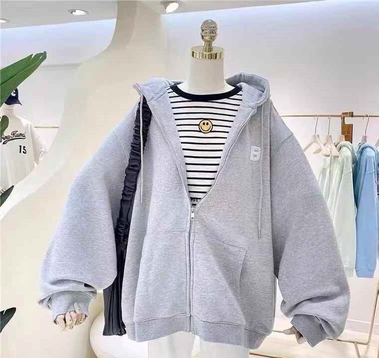 Women zipper hoodies