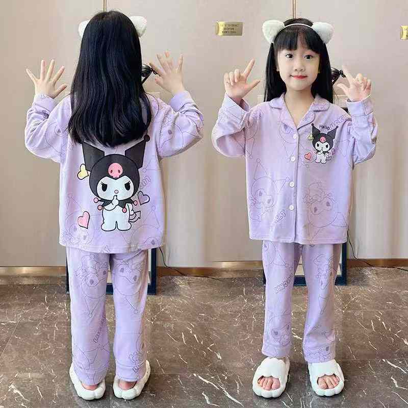 Kid's warm sleepwear set