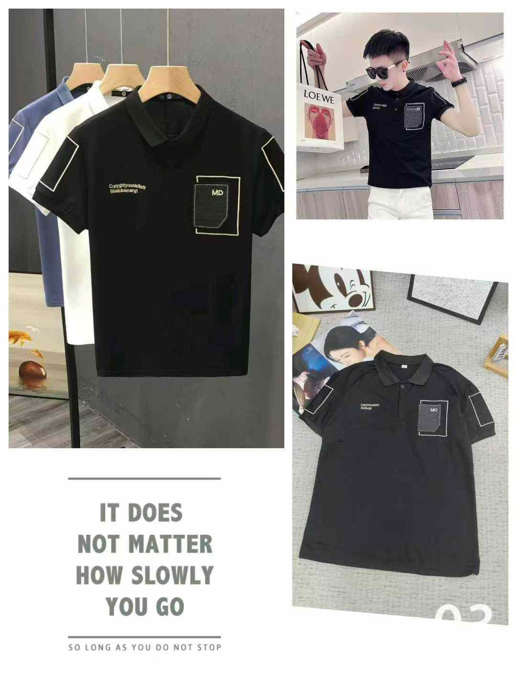 Man's polo shirt