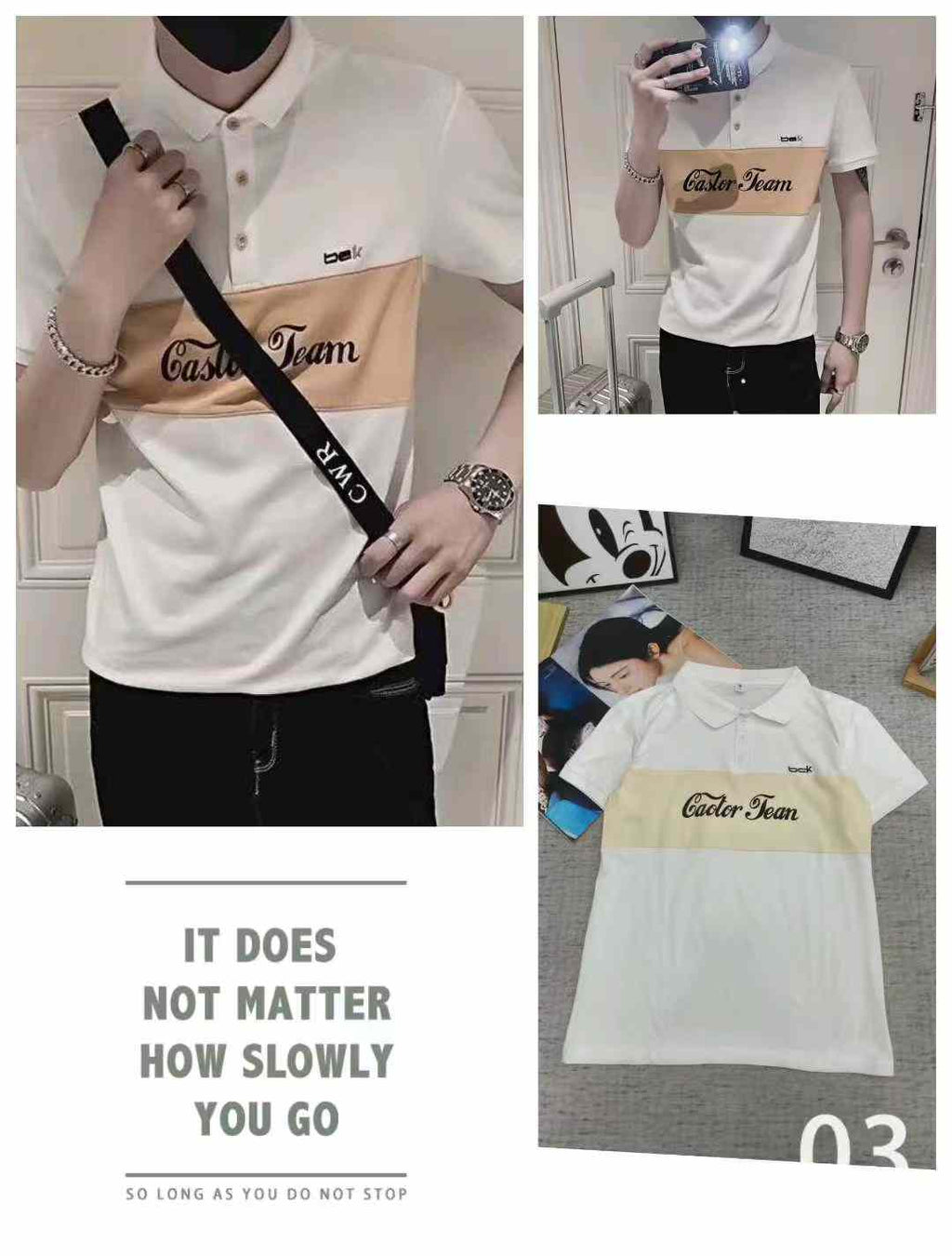 Man's polo shirt