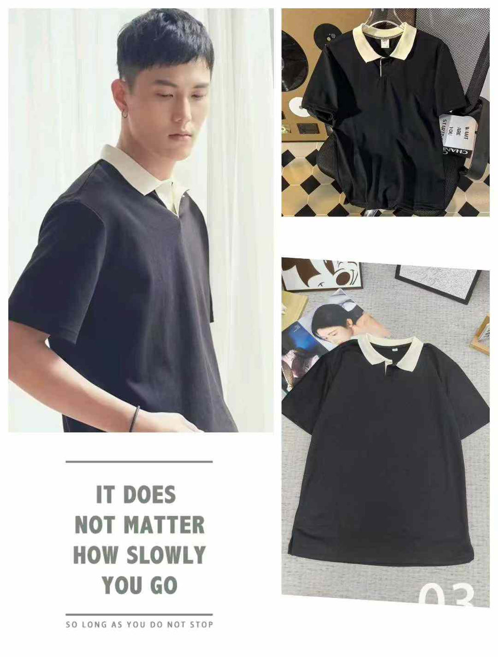 Man's polo shirt