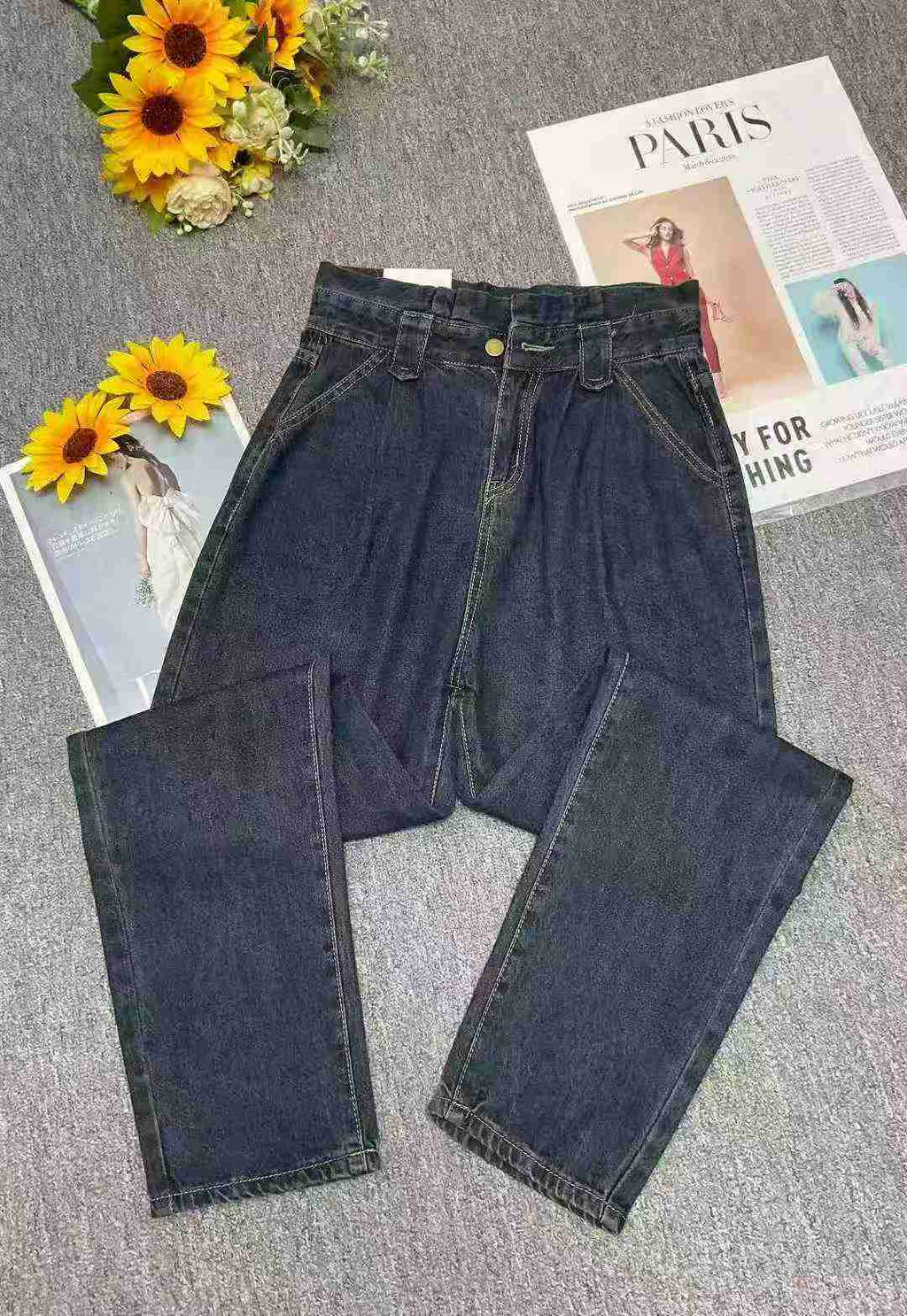 Women's denim culottes