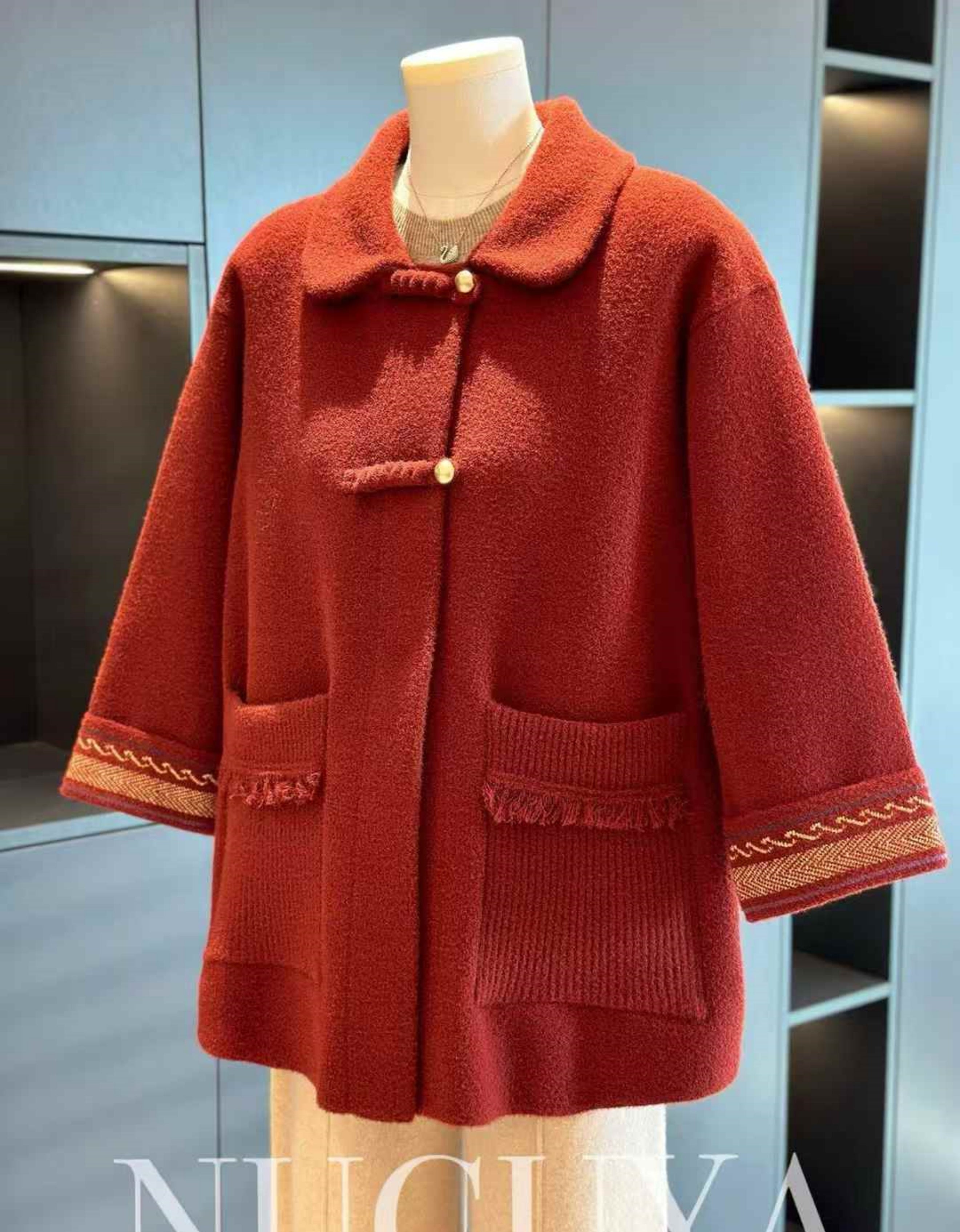 Women woolen coat