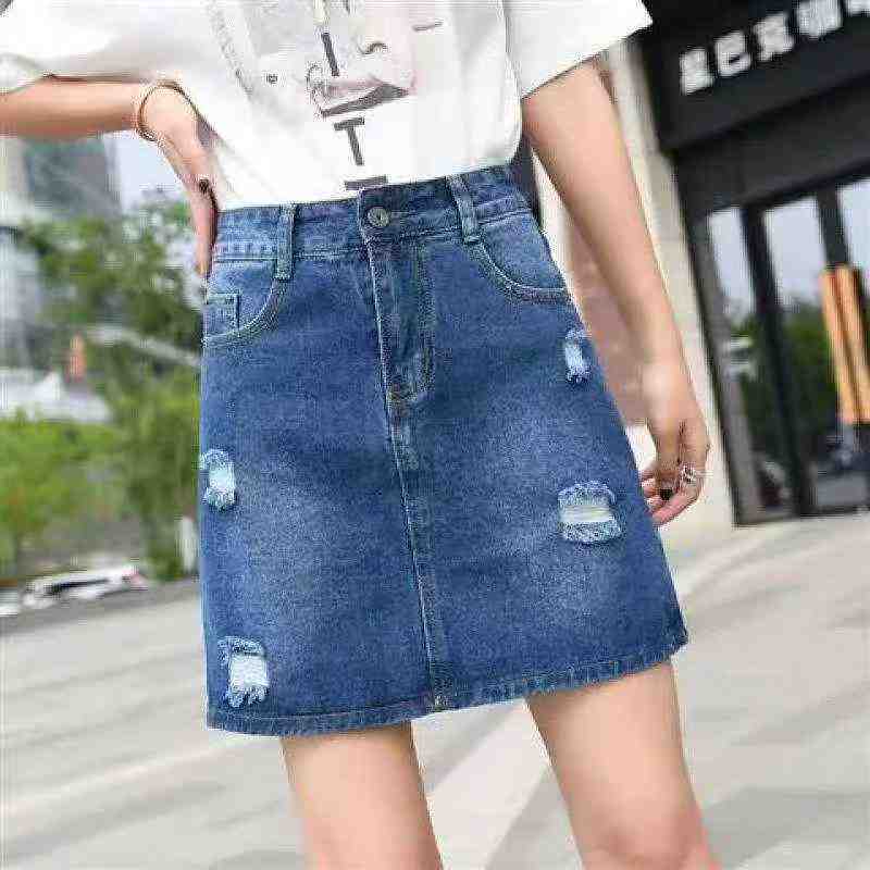 Women's denim skirt