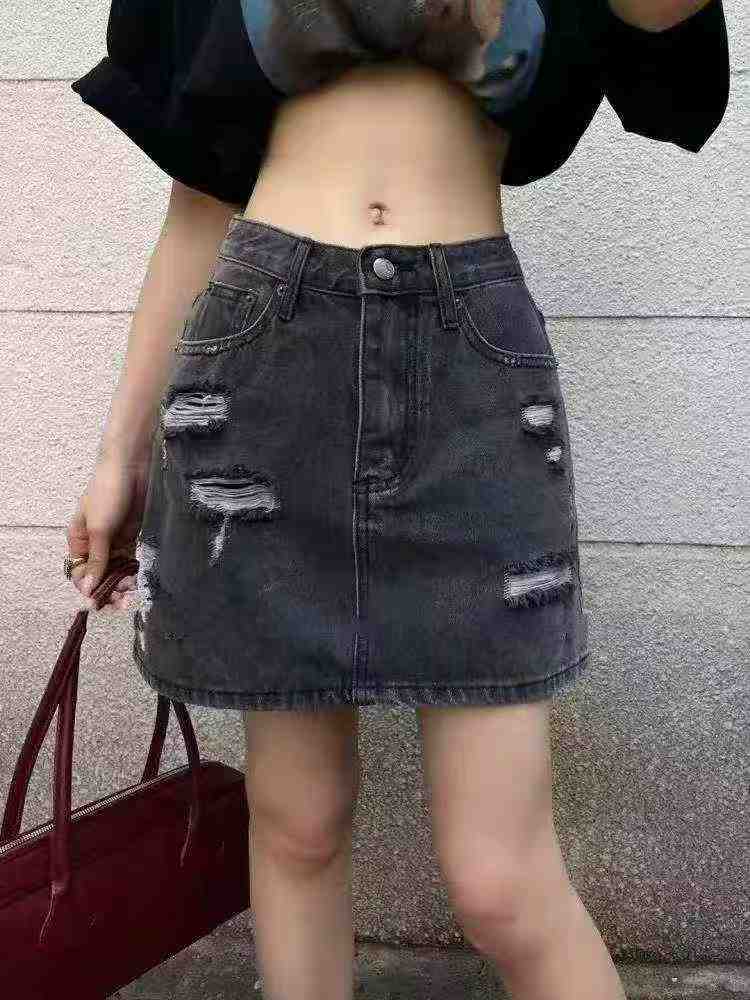 Women's denim skirt