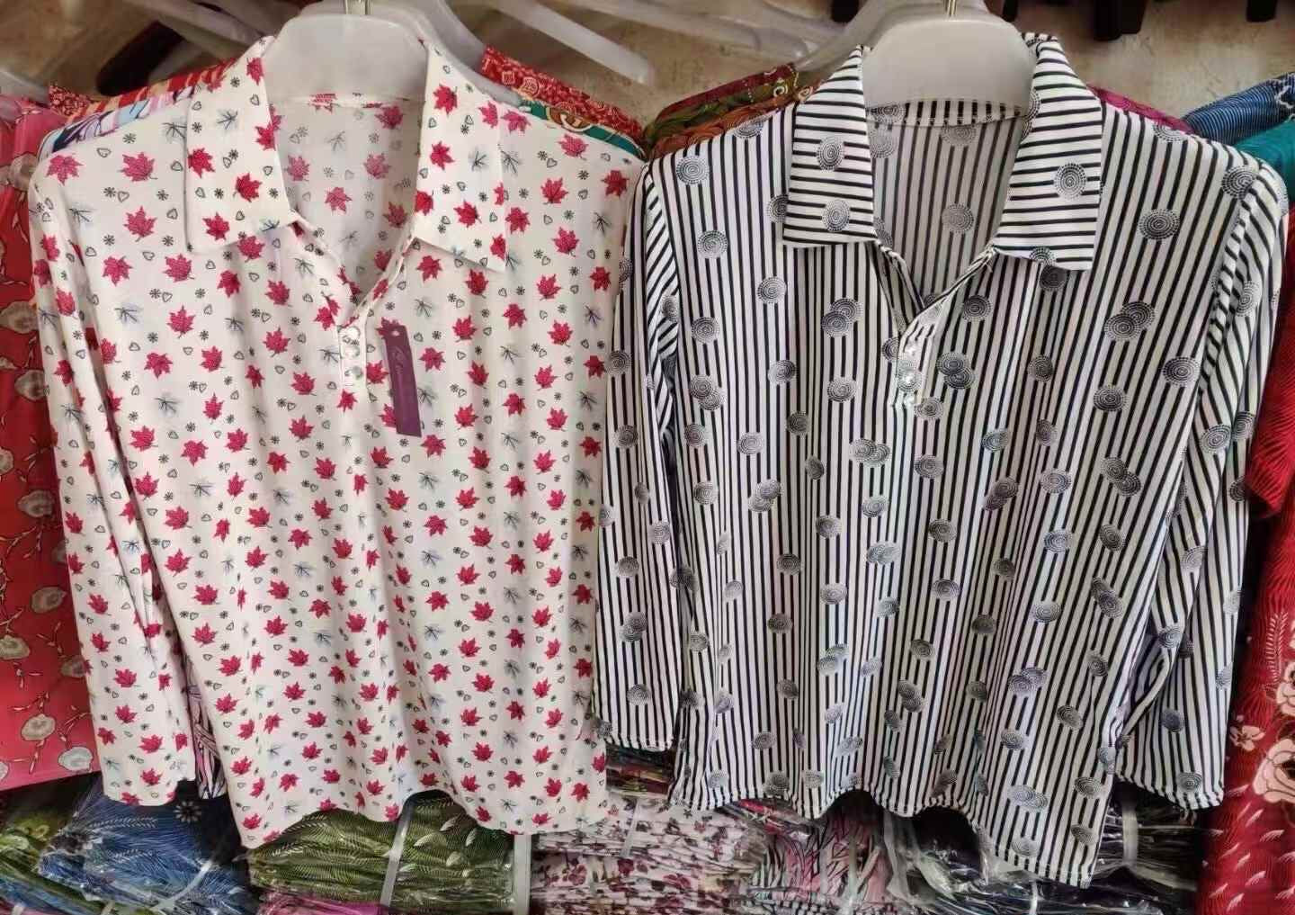 Women pattern shirts