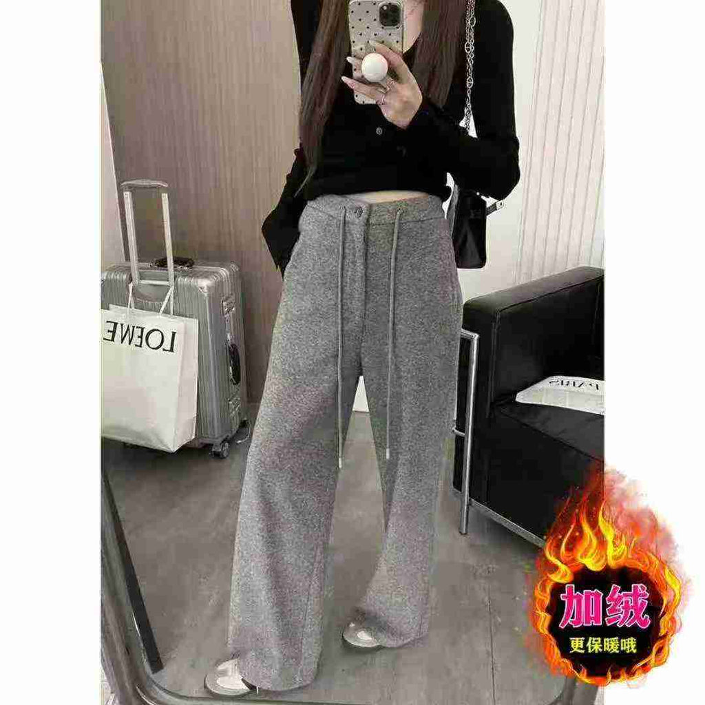 Women's fleece casual pants