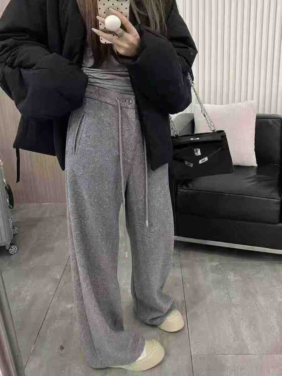 Women's fleece casual pants