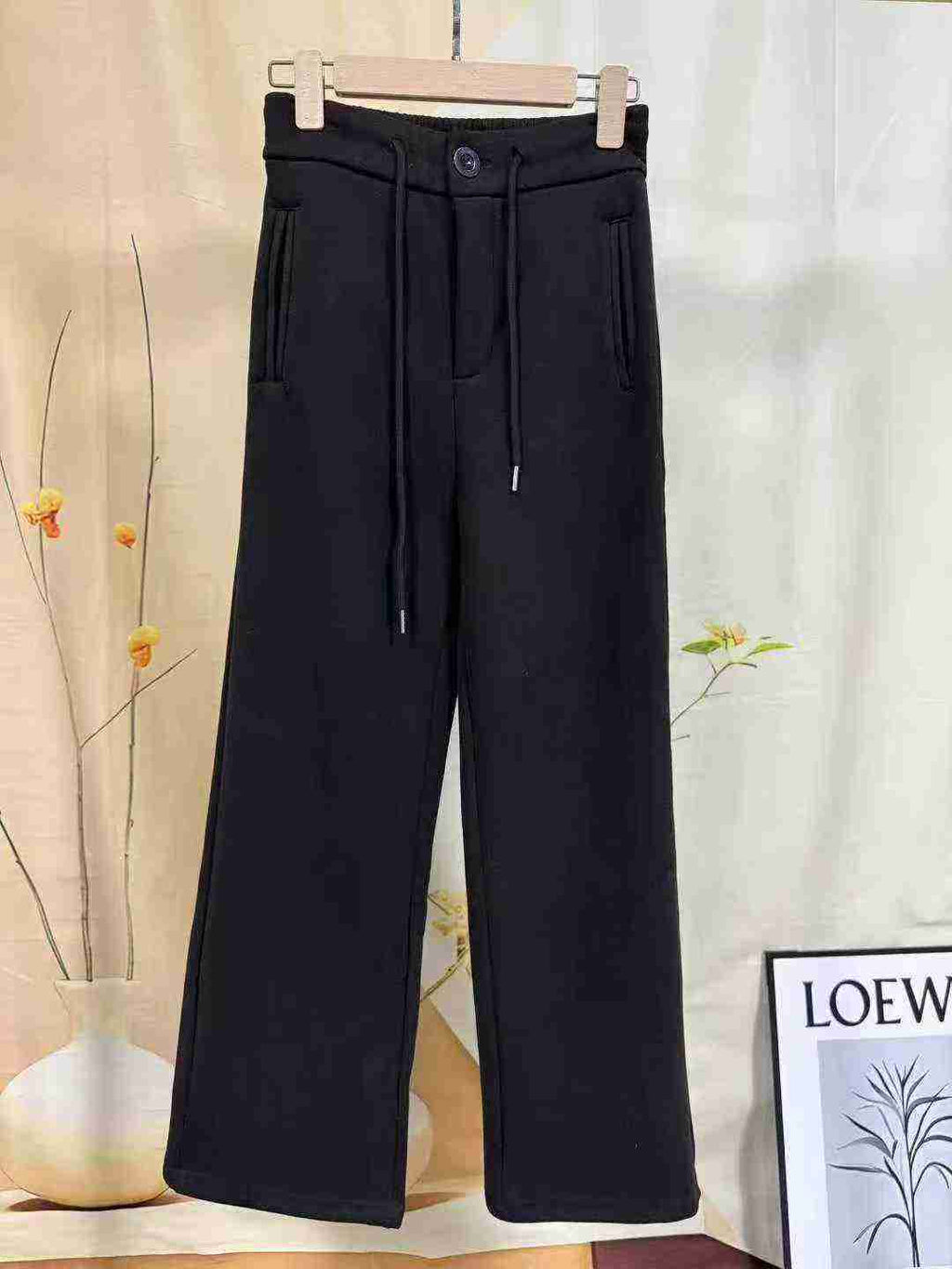 Women's fleece casual pants