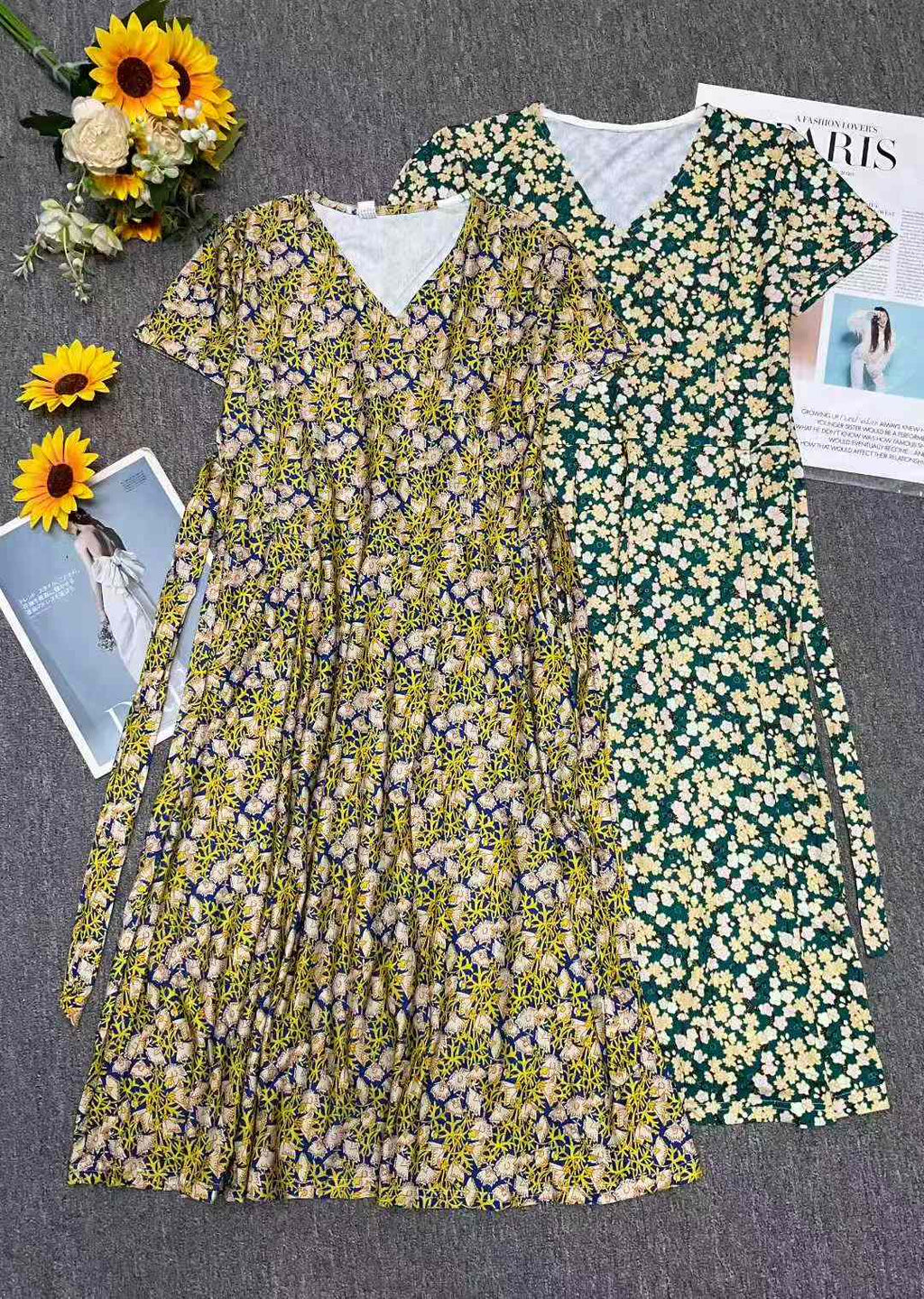 Middle-aged women's dress