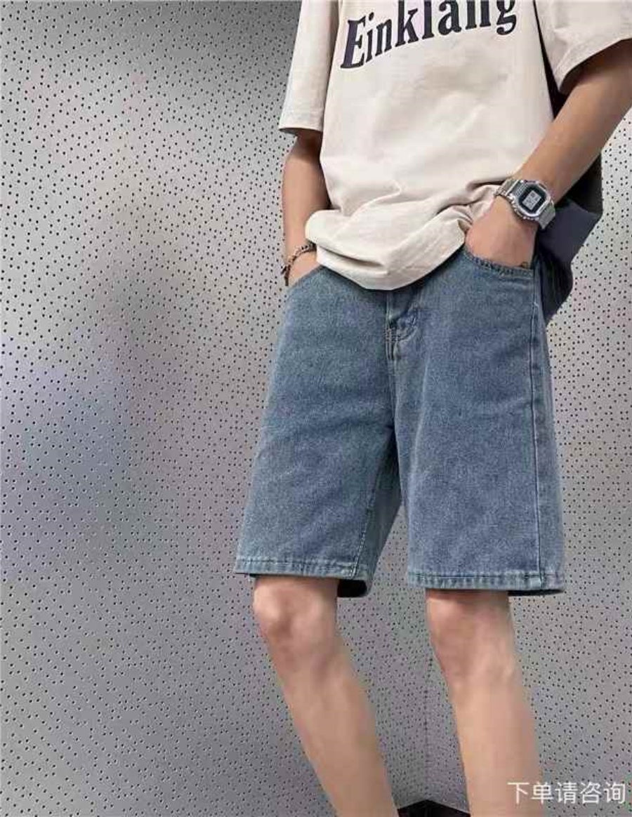 Mens jean shorts