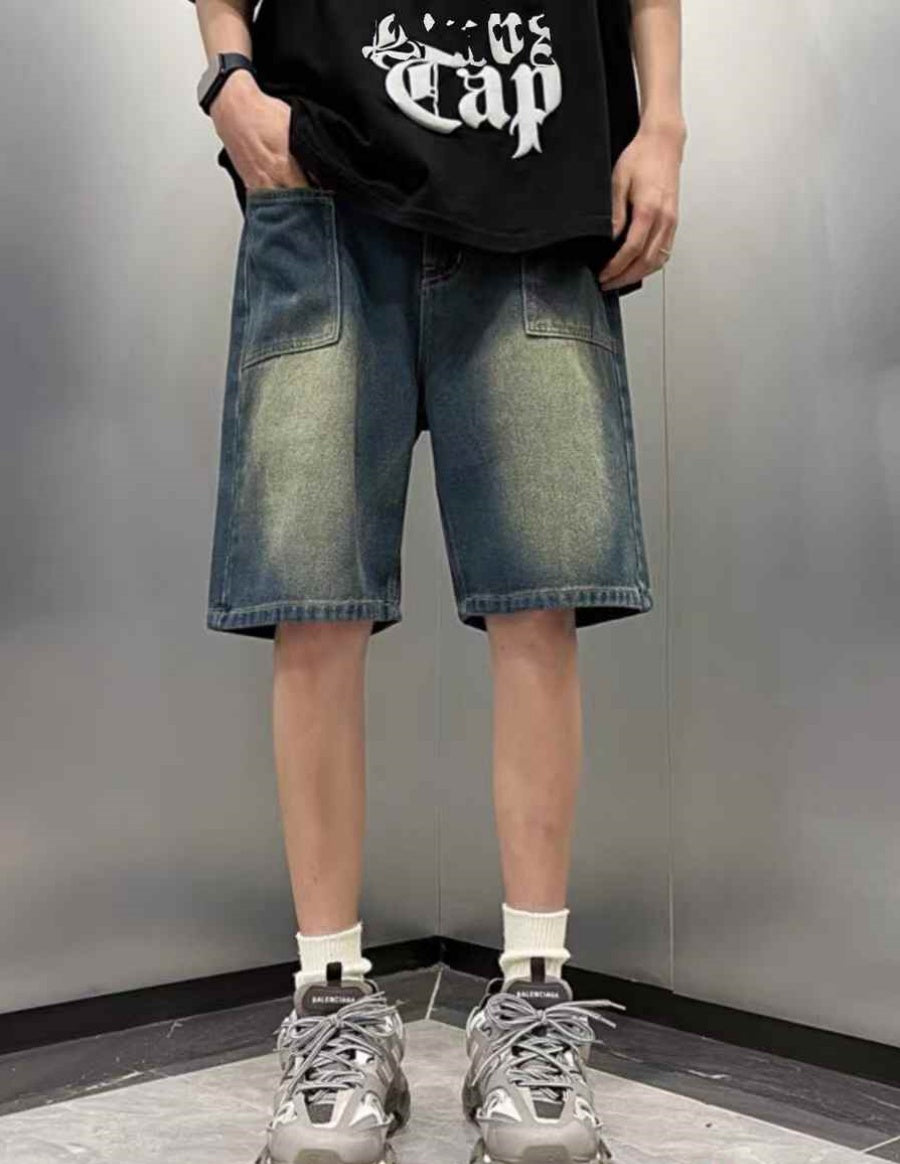 Mens jean shorts