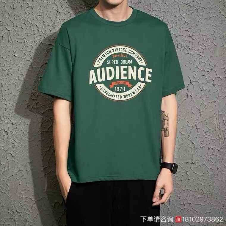 Mens pure cotton fashion T-shirts